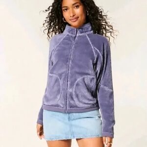 Nina Capri Woman's Lavender Fleece Jacket